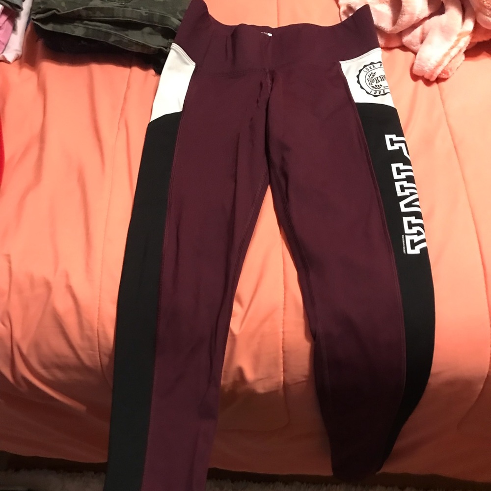 Pink leggings